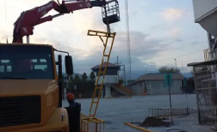 Renta de Brazo Articulado de 15 Tons